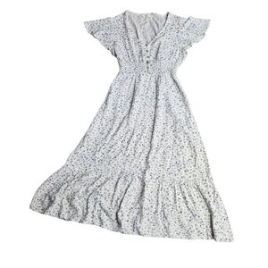 Pigalle Blue Floral Dress